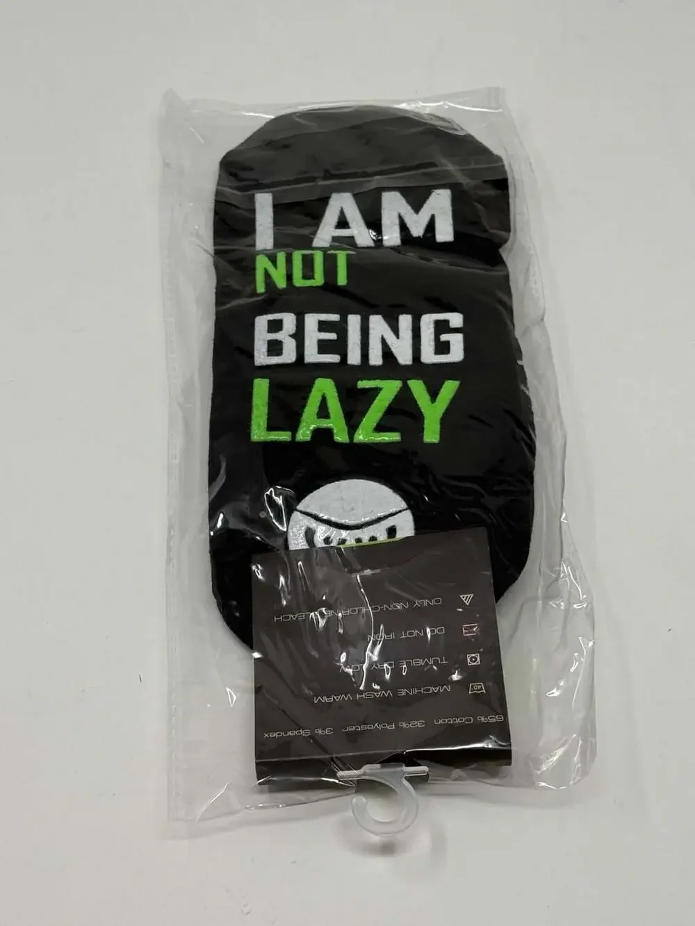 Gamer Socks Novelty Ankle Socks - I Am Not Being Lazy I'm In Power Mode